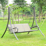 Outdoor Leisure Furniture Rocking Chair Iron Swing
