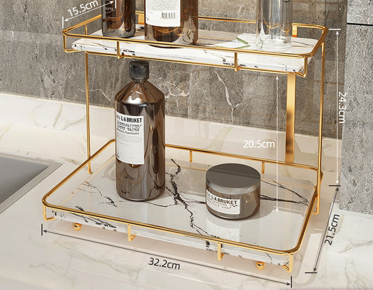 Light Luxury Bathroom Shelf
